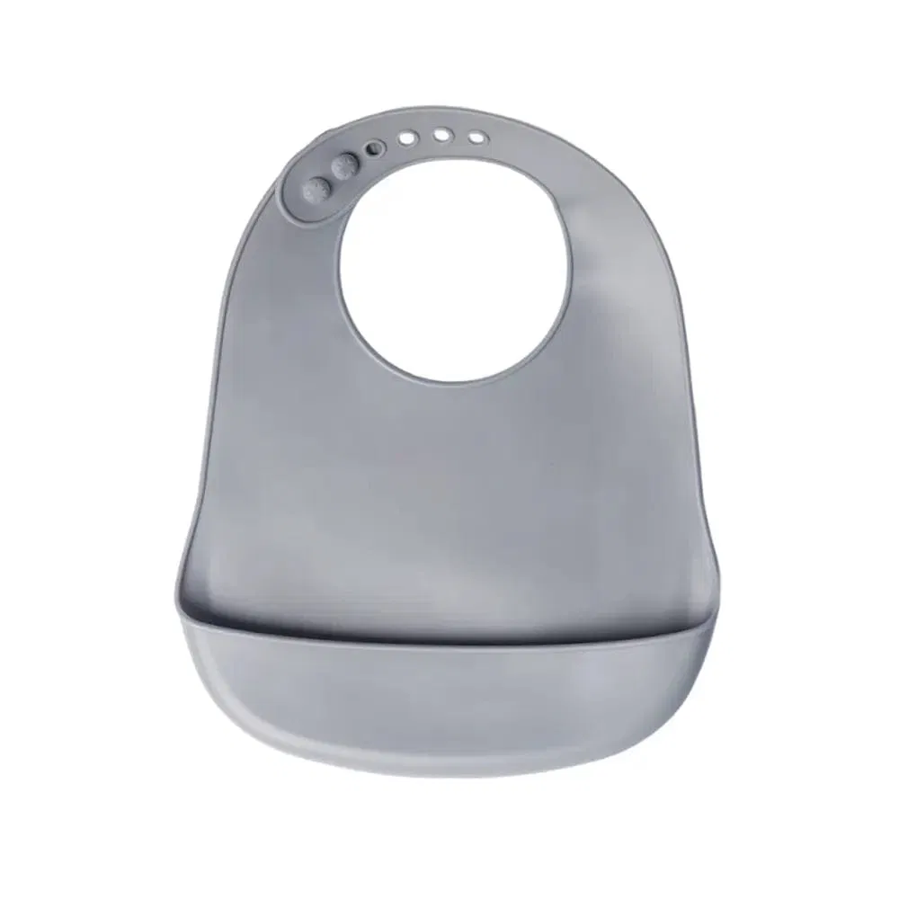 Bavoir en Silicone avec Poche
